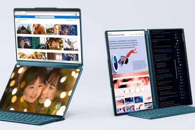 Tin tức công nghệ ngày 7/1: Độc đáo laptop màn hình kép của Lenovo