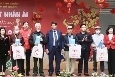 Quận Thanh Xuân: Chợ Tết nhân ái lan tỏa yêu thương