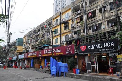 Hà Nội đã chấp thuận kiểm định nhà chung cư cũ đối với 13/15 quận huyện