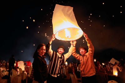 Hà Nội cấm thả bóng bay, đèn trời gần lưới điện cao áp