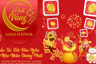 DOJI tổ chức Lễ hội Vàng – Gold Festival 2023 dịp Thần Tài