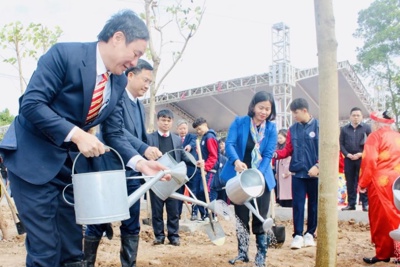 Huyện Thanh Trì phát động Tết trồng cây Xuân Quý Mão 2023