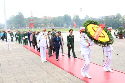 Quận Hoàng Mai: 112 tân binh tham gia Lễ báo công dâng Bác