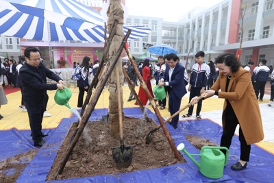 Hà Nội: Tổ chức hiệu quả phong trào Tết trồng cây trong toàn ngành Giáo dục