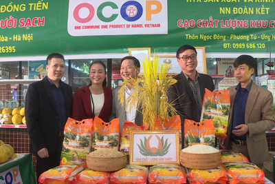 Sản phẩm OCOP góp phần tái cơ cấu ngành nông nghiệp huyện Ứng Hòa