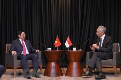 Chuyến thăm Singapore của Thủ tướng Việt Nam thúc đẩy quan hệ hai nước