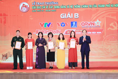 Hà Nội sẽ trao Giải báo chí về xây dựng Đảng lần V vào tháng 3/2023