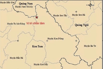 Liên tiếp xảy ra động đất tại Điện Biên, Lai Châu, Kon Tum