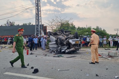 Nguyên nhân ban đầu vụ tai nạn khiến 8 người chết ở Quảng Nam