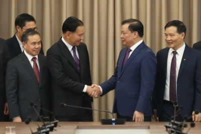 Hà Nội - Lào đẩy mạnh hợp tác trên tất cả các lĩnh vực