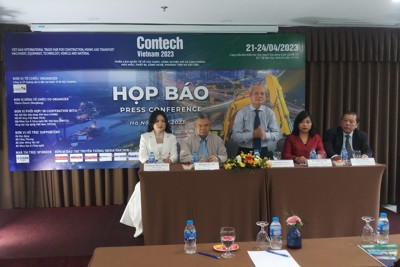 Contech Vietnam 2023 hội tụ hàng trăm doanh nghiệp