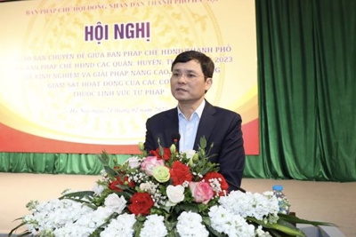 Hà Nội: Chia sẻ kinh nghiệm giám sát hoạt động của các cơ quan tư pháp