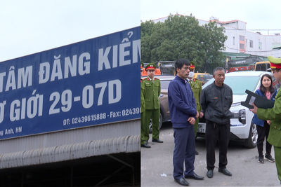 Hà Nội: Bắt khẩn cấp 2 lãnh đạo, 3 nhân viên Trung tâm đăng kiểm 29-07D