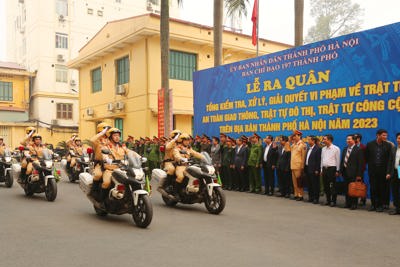 Phát động toàn lực xử lý vi phạm trật tự đô thị tại Hà Nội
