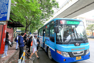 Hà Nội sẽ triển khai vé liên thông vận tải công cộng vào năm 2024