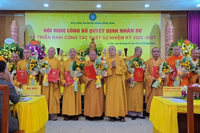 Giáo hội Phật giáo Việt Nam: Ban Thông tin Truyền thông công bố nhân sự mới