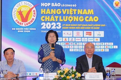 Hơn 500 doanh nghiệp hàng Việt Nam chất lượng cao năm 2023