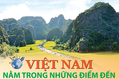 Việt Nam vào danh sách "Điểm đến thay đổi cuộc đời"