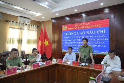 Công an tỉnh Kiên Giang: Thu giữ 360 khẩu súng và 381 viên đạn