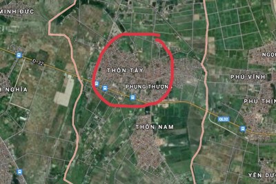 Hà Nội: Sắp đấu giá 17 thửa đất ở tại huyện Phúc Thọ