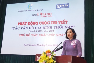 Hà Nội: Phát động cuộc thi viết "Các vấn đề gia đình thời nay" năm 2023