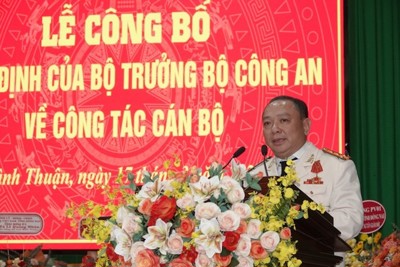 Bình Thuận có tân Giám đốc Công an tỉnh