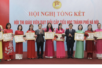 Hà Nội: 150 giáo viên tiểu học đoạt giải Giáo viên giỏi cấp thành phố 