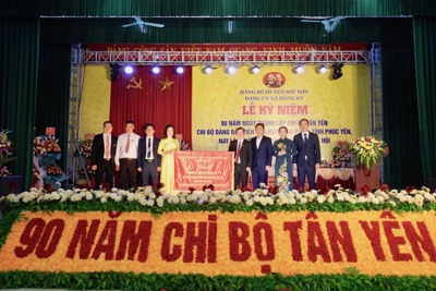 Long trọng kỷ niệm 90 năm thành lập Chi bộ đầu tiên của huyện Sóc Sơn