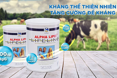 Sữa non Alpha Lipid mang lại dinh dưỡng tối ưu cho cơ thể 