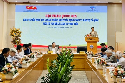 Thực tiễn phát triển kinh tế Việt Nam qua 50 năm thống nhất xây dựng CNXH