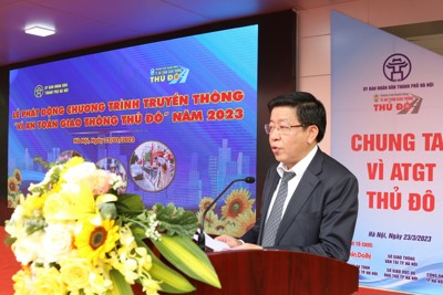 Phó Chủ tịch UBND TP Dương Đức Tuấn: Kiên trì xây dựng văn hóa giao thông