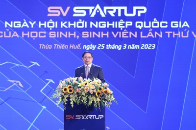 Thủ tướng Phạm Minh Chính: Thế hệ trẻ phải có khát vọng, đam mê khởi nghiệp