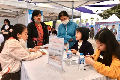 Quý I/2023, Hà Nội giải quyết việc làm cho hơn 44.500 người 