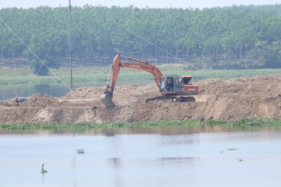 Bình Phước: Công trình thủy lợi quốc gia hồ Phước Hòa đang bị xâm lấn
