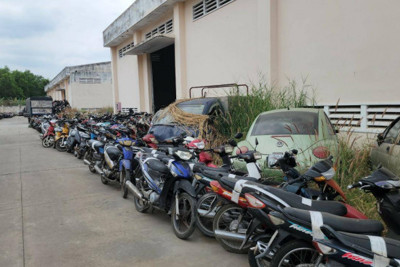 TP Hồ Chí Minh: Đấu giá 1.000 xe bị tạm giữ, giá bình quân 500.000/chiếc
