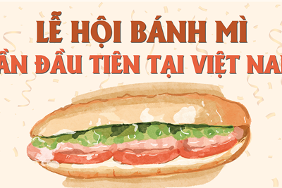 Lễ hội bánh mì lần đầu tiên tổ chức tại Việt Nam