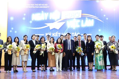 Trường ĐH Thủ đô Hà Nội ký kết hợp tác với 37 nhà tuyển dụng