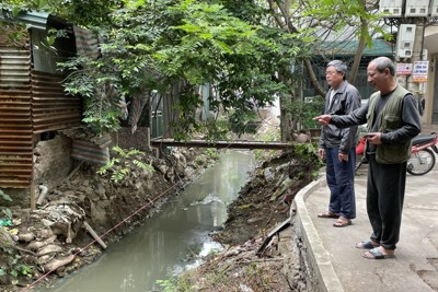 Quận Tây Hồ sẽ thực hiện dự án mương thoát nước ở phường Xuân La