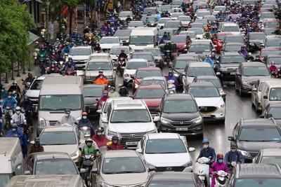 Hà Nội: Trung bình cứ 8 người có 1 người sở hữu ô tô