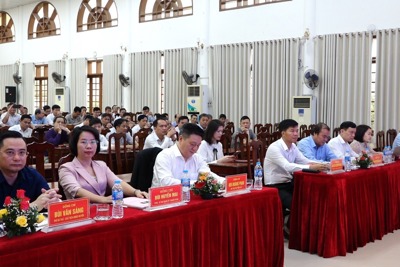 Huyện Thanh Oai phấn đấu đạt chuẩn nông thôn mới nâng cao vào năm 2024