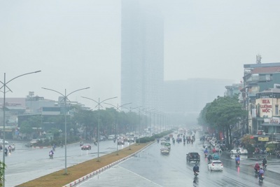 Dự báo thời tiết ngày 13/4/2023: Hà Nội tiếp diễn chuỗi ngày mưa phùn, nồm ẩm