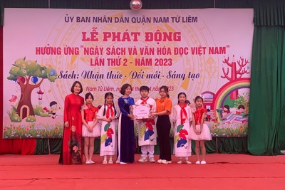 Quận Nam Từ Liêm: Nhiều hoạt động chào mừng Ngày Sách Việt Nam