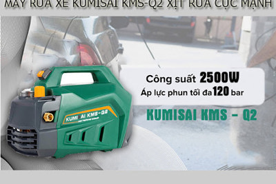  Máy rửa xe mini thương hiệu Kumisai công nghệ Nhật Bản