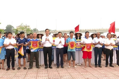 Hà Tĩnh: Sôi nổi giải đua thuyền toàn tỉnh năm 2023
