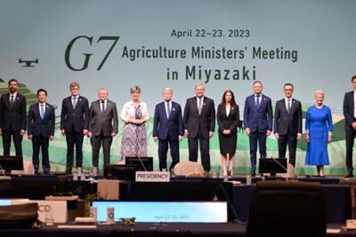 G7 đề cao vai trò Sáng kiến ngũ cốc ở Biển Đen