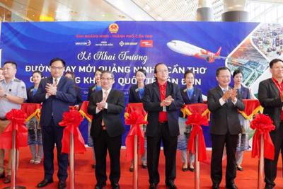 Vietjet chính thức khai trương đường bay thẳng đầu tiên giữa Cần Thơ và Vân Đồn