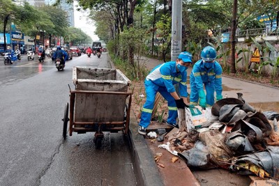 Tổng lực đảm bảo vệ sinh môi trường dịp 30/4