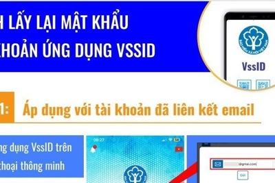 Bảo hiểm xã hội hướng dẫn thay đổi, cập nhật tài khoản trên ứng dụng VssID 