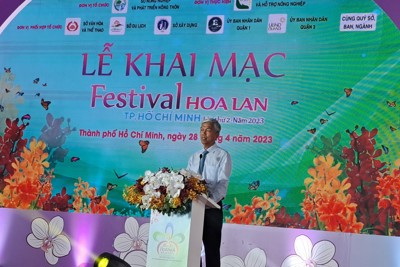 Hàng nghìn sắc hoa tại “Festival Hoa lan TP Hồ Chí Minh lần thứ hai”