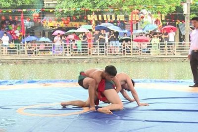 70 vận động viên tham dự Giải Vật tranh cúp Hai Bà Trưng, huyện Phúc Thọ